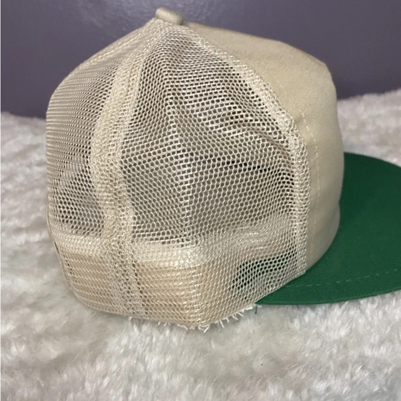 Vintage Pennsylvania Lottery Snapback Cap Hat Beige/Green - Picture 4 of 8